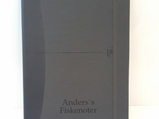 Lækker Notesbog A5 med gummi omslag